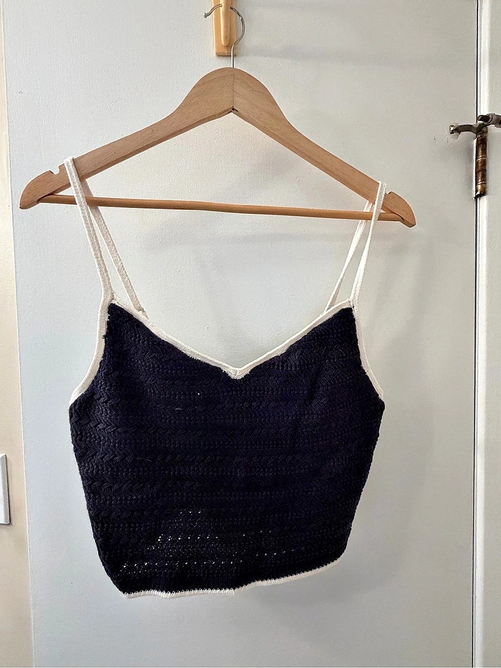 Abercrombie and Fitch Black & White Camisole